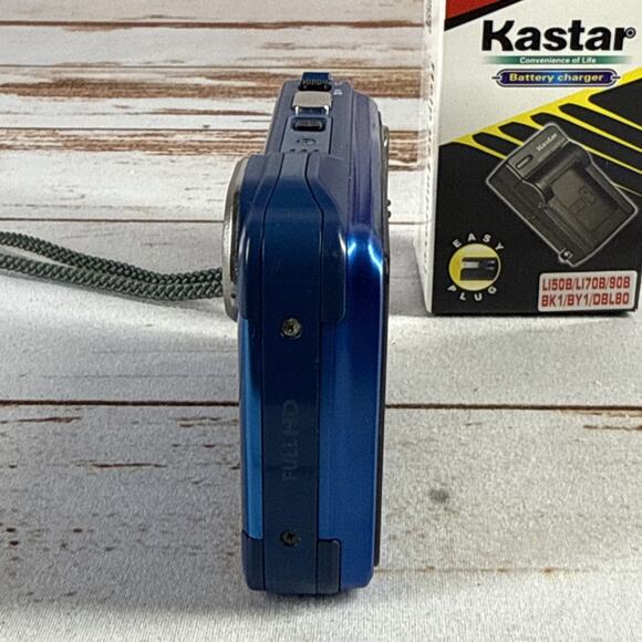 Olympus Tough TG-630 Digital Camera, Waterproof, Blue Charger, And Battery ￼ - Picture 3 of 6